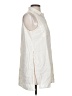 RD Style Ivory Sleeveless Button-Down Shirt Size S - photo 4