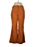 People Tree Solid Brown Casual Pants Size 10 - photo 1