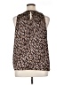 Vince Camuto 100% Polyester Brown Sleeveless Blouse Size XL - photo 2