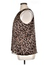 Vince Camuto 100% Polyester Brown Sleeveless Blouse Size XL - photo 5