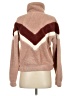 Abercrombie & Fitch 100% Polyester Chevron-herringbone Brown Pullover Sweater Size S - photo 2
