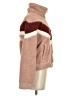 Abercrombie & Fitch 100% Polyester Chevron-herringbone Brown Pullover Sweater Size S - photo 4
