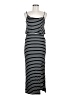Shein 100% Polyester Stripes Black Casual Dress Size 6 - photo 1