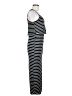 Shein 100% Polyester Stripes Black Casual Dress Size 6 - photo 4