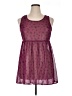 Bongo 100% Polyester Hearts Burgundy Casual Dress Size XL - photo 1