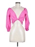 Cien 100% Polyester Pink 3/4 Sleeve Blouse Size M - photo 1