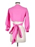 Cien 100% Polyester Pink 3/4 Sleeve Blouse Size M - photo 2