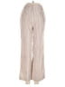 Topshop 100% Polyester Stripes Tan Casual Pants Size 2 - photo 1