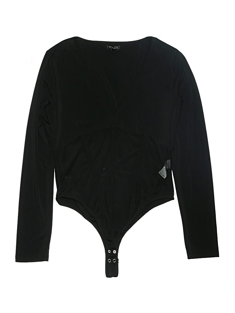 Pre-owned Dynamite Bodysuit In Black