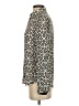 Banana Republic 100% Polyester Print Ivory Long Sleeve Blouse Size XXS - photo 5