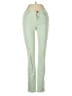 Zara Color Block Green Jeans Size 2 - photo 1