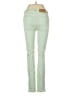 Zara Color Block Green Jeans Size 2 - photo 2