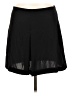 Zara 100% Polyester Solid Black Casual Skirt Size L - photo 1