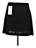 Zara 100% Polyester Solid Black Casual Skirt Size L - photo 2