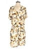 Nine West 100% Rayon Print Ivory Romper Size M - photo 1