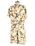 Nine West 100% Rayon Print Ivory Romper Size M - photo 2