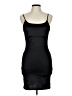 Popular 21 Solid Black Cocktail Dress Size L - photo 1