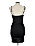 Popular 21 Solid Black Cocktail Dress Size L - photo 2