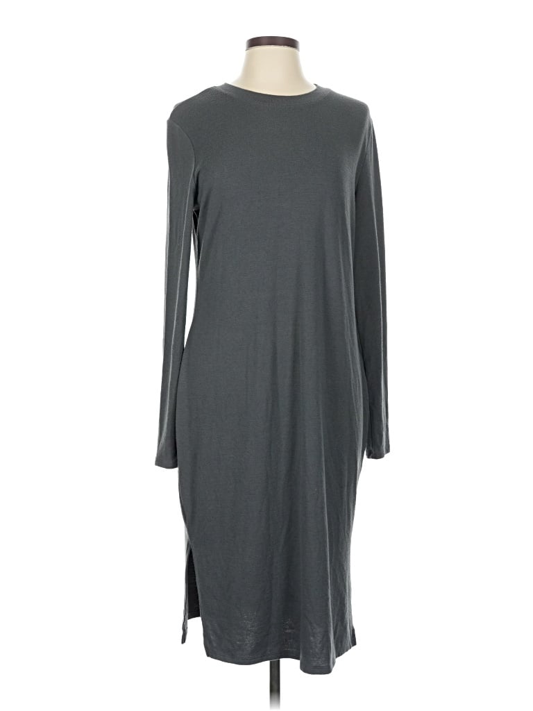 Pre-owned Prolōgue Casual Dress In Gray