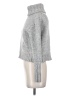 J.Crew Metallic Silver Turtleneck Sweater Size XXS - photo 5