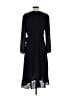 Parker 100% Polyester Black Cocktail Dress Size 8 - photo 2