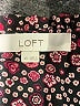 Ann Taylor LOFT 100% Polyester Animal Print Pink Long Sleeve Blouse Size XS - photo 7