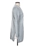 Trouve Solid Gray Silver Cardigan Size XS - photo 4