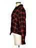 Cloth & Stone 100% Rayon Plaid Red Long Sleeve Blouse Size XS - photo 5