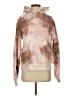 A.L.C. 100% Cotton Tie-dye Tan Pullover Hoodie Size S - photo 1