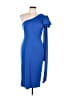 Shein 100% Polyester Blue Cocktail Dress Size 12 - photo 1
