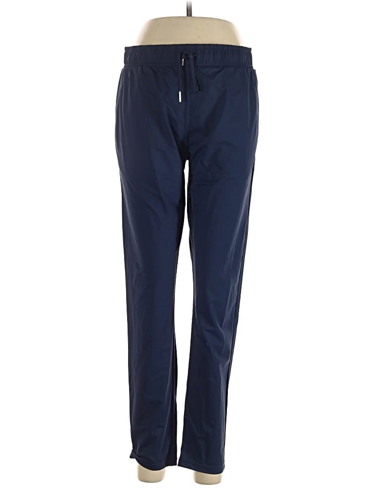 Pre-owned Zyia Active Track Pants In Blue