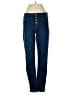Just Black Solid Blue Jeans Size 27 waist - photo 1