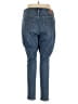 Levi's Solid Blue Jeans Size 16W - photo 2
