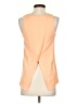 Athleta 100% Nylon Orange Sleeveless T-Shirt Size XS - photo 2