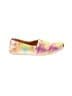TOMS Tie-dye Yellow Flats Size 9 1/2 - photo 1