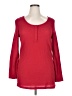 Torrid Red Long Sleeve Top Size 1X Plus (1) - photo 1