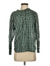 J.Crew Argyle Green Long Sleeve Blouse Size 4 - photo 1