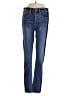 Ann Taylor LOFT Color Block Blue Jeans Size 00 - photo 1