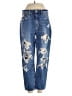 American Eagle Outfitters 100% Cotton Stars Blue Jeans Size 2 Short - photo 1