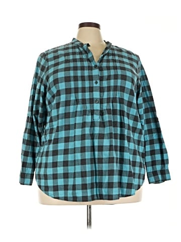 Lands' End Long Sleeve Polo (view 1)