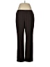 Lisette Chevron-herringbone Brown Dress Pants Size L - photo 1