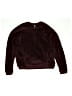 Athleta Girl Solid Burgundy Purple Pullover Sweater Size 14 - photo 1