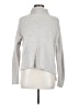 T Tahari Silver Turtleneck Sweater Size M - photo 1