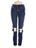 Free People Hearts Blue Jeans Size 27 waist - photo 1