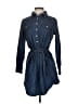 Universal Thread 100% Cotton Blue Casual Dress Size XS - photo 1