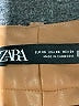 Zara 100% Polyurethane Brown Tan Casual Pants Size XS - photo 4