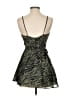 Dynamite 100% Polyester Animal Print Green Cocktail Dress Size XS - photo 2