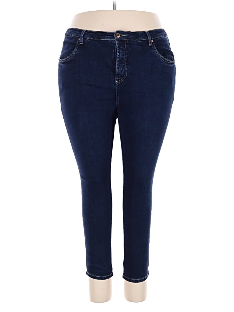 Pre-owned Universal Standard Jeggings In Blue
