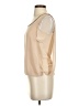 Ann Taylor 100% Polyester Tan Sleeveless Blouse Size XXS - photo 5