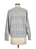 Storia Polka Dots Gray Pullover Sweater Size M - photo 2